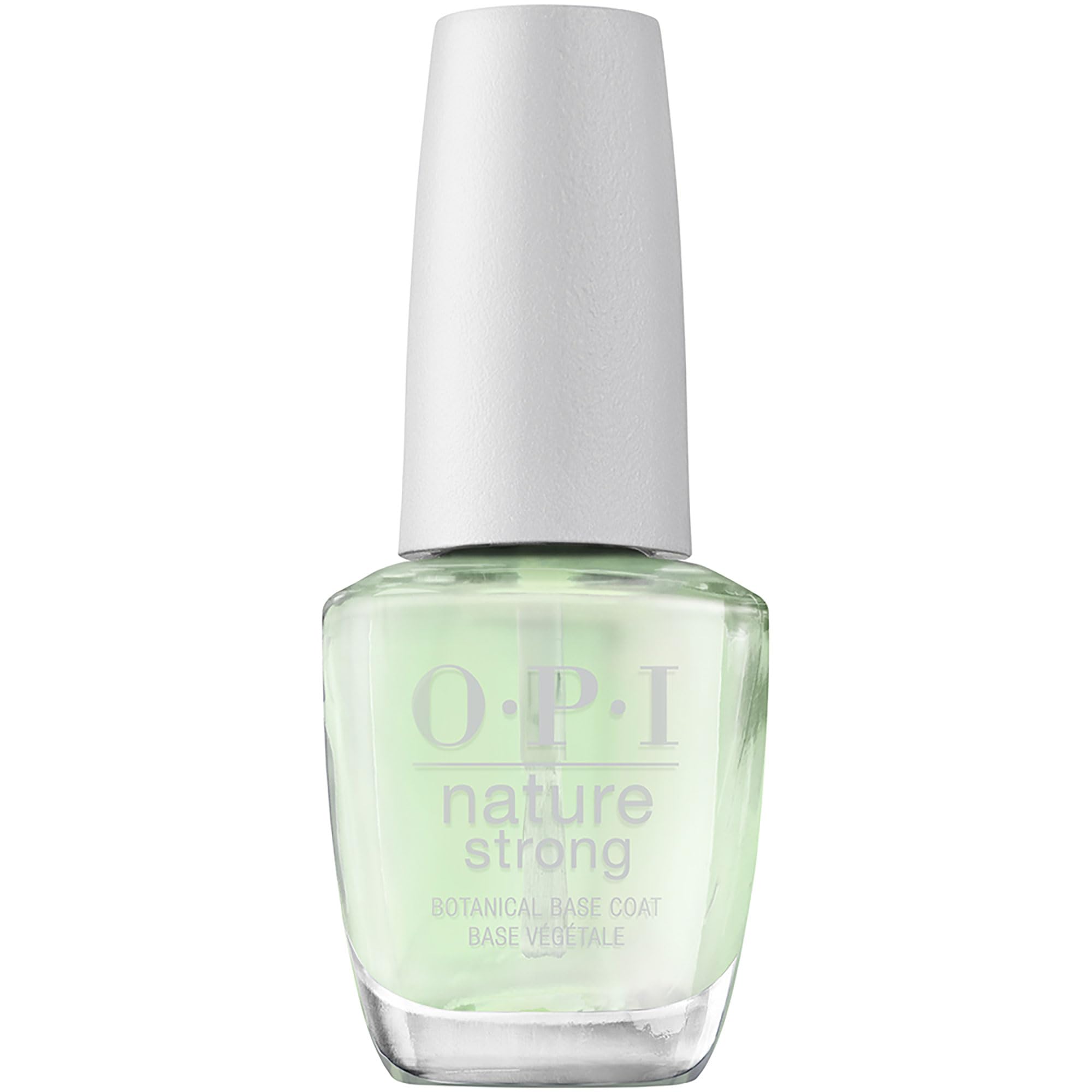 OPI Nature Strong Natural Origin 3-Step System | Botanical Base Coat, Top Coat, and Various Nail Polish Colors | High Shine + Color Protection | Eco-Friendly, Plant Based, Vegan, & Cruelty Free