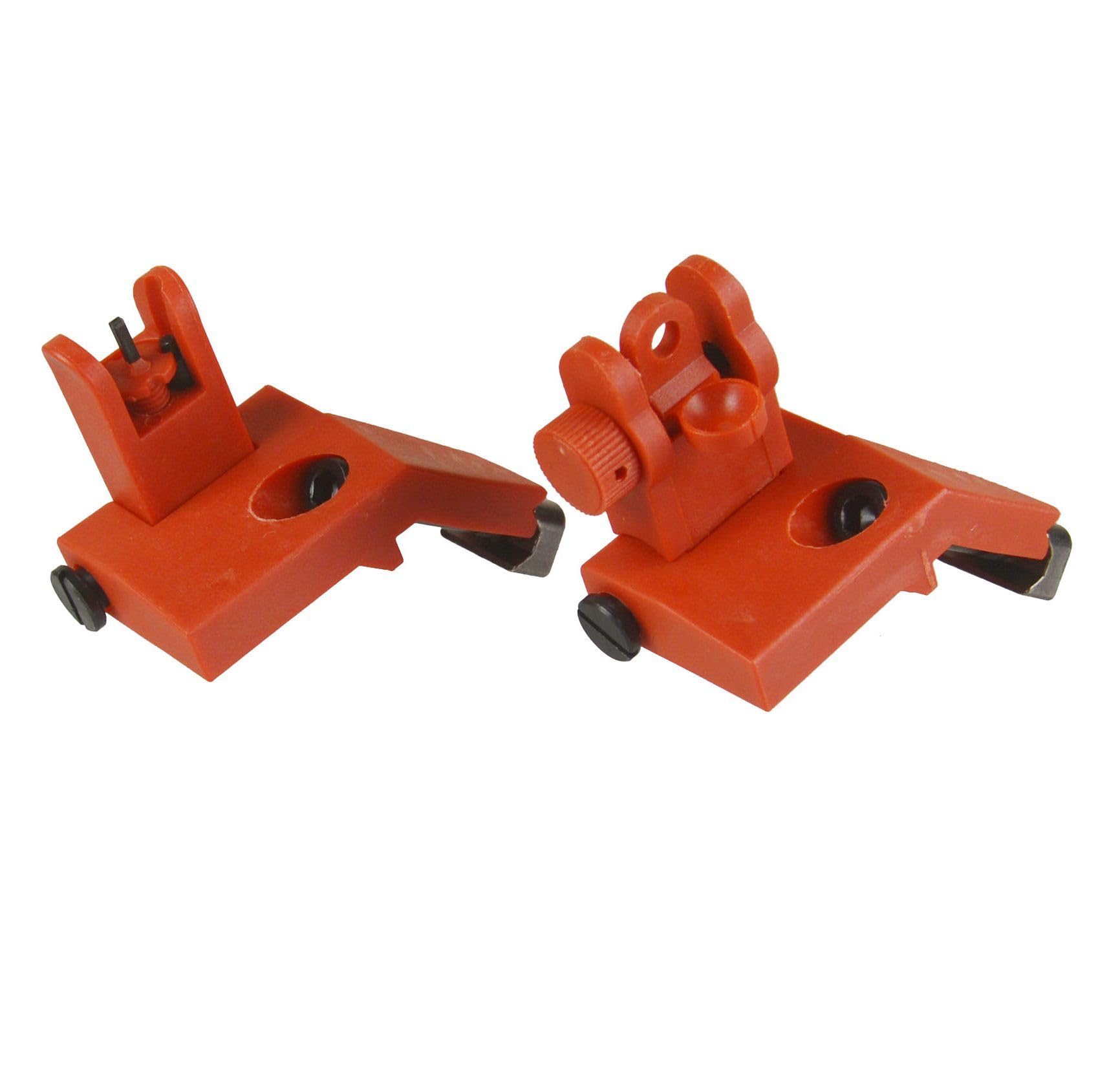 GoticalRed Flip up Sights Iron Sight Detach Folding Design 20mm