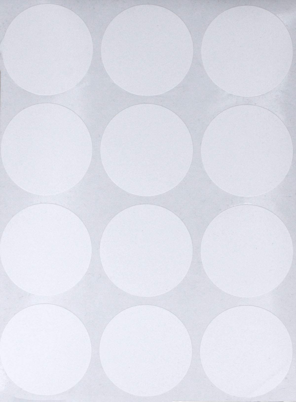 White Label Seals Sticker for Inventory Control and Label (38mm) 1.5" inch - 180 Pack by Royal Green