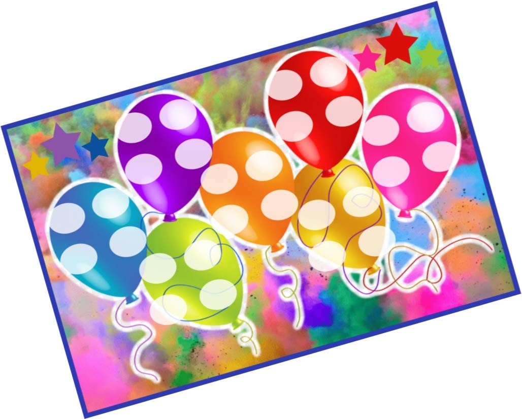 partystuff balloons theme tambola housie tickets balloon kukuba designer kukuba 24 cards amazon in home kitchen