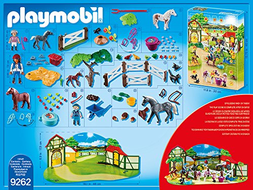 PLAYMOBIL Adventskalender 2021 - 9262 Reiterhof, Ab 4 Jahren – Bild 4