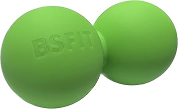 Double Massage Ball – Massage Ball for Relaxation and Myofascial Release, Ideal as a Cervical and Back Massager, Plantar Fasciitis Ball and Foot Massager, Muscle Pain Relief