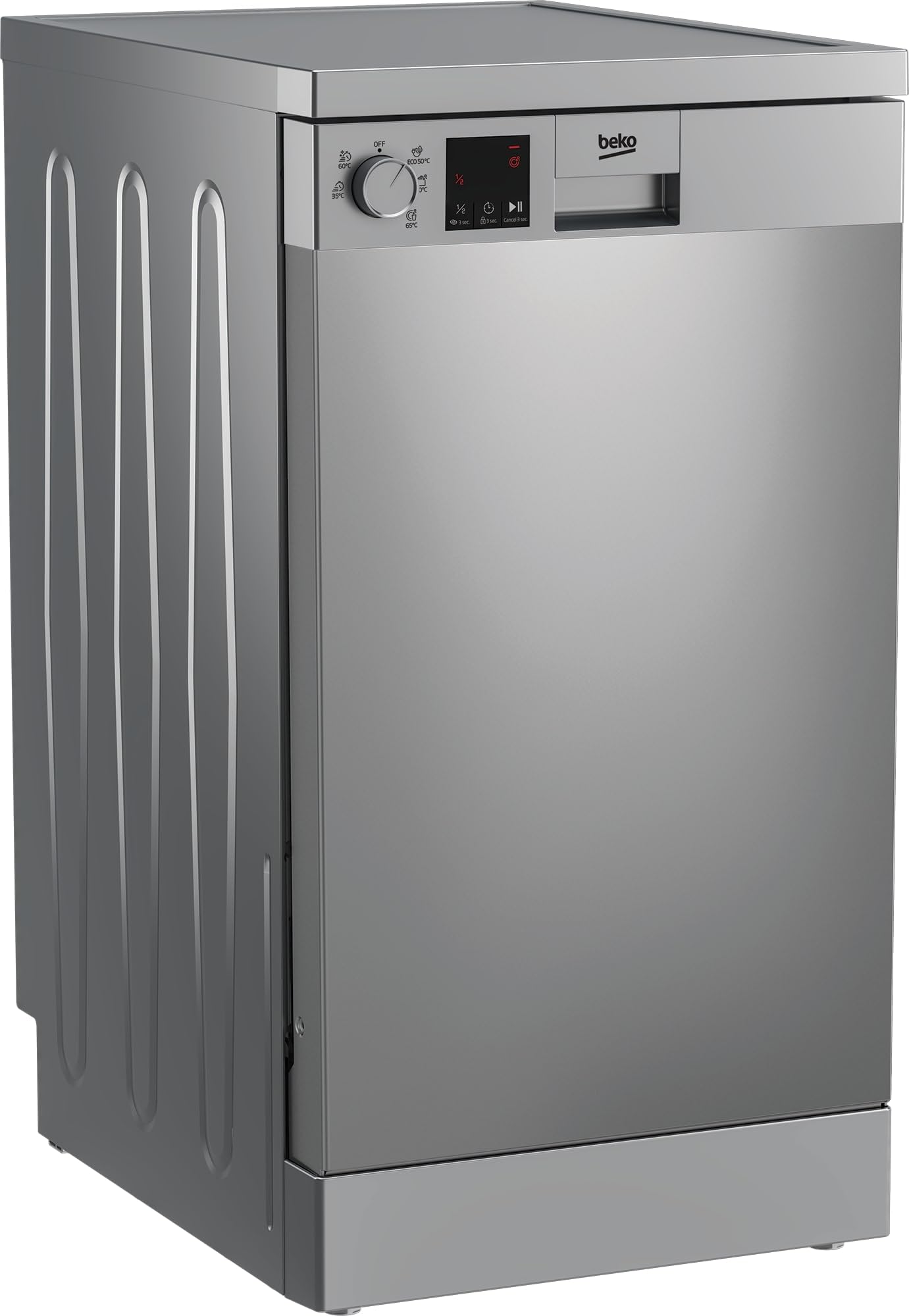 Lave-vaisselle BEKO DVS05024X Acier inoxydable (45 cm)
