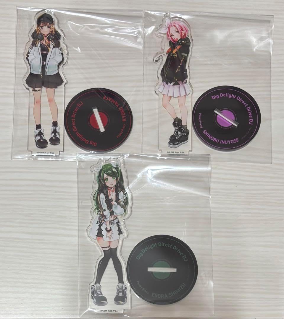 D4DJ アクリルスタンド ピキピキ D4DJ Groovy Mix アクリル