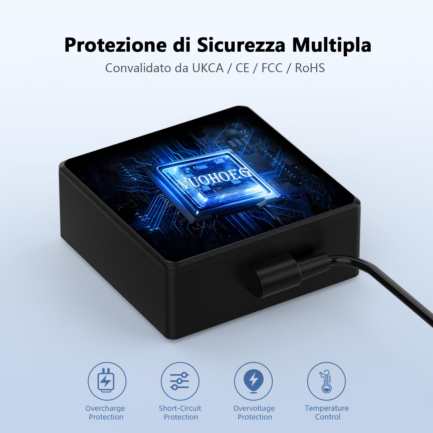 Alimentatore di rete USB C da 100 W per ASUS ROG Ally X Ally Dock ROG Flow X13 Z13 GV301 GV302 GZ301, ZenBook 14 14X UX5400 UX5401 Strix G18 G17 G16 G15 Zephyrus G16 G15 G14 caricabatterie