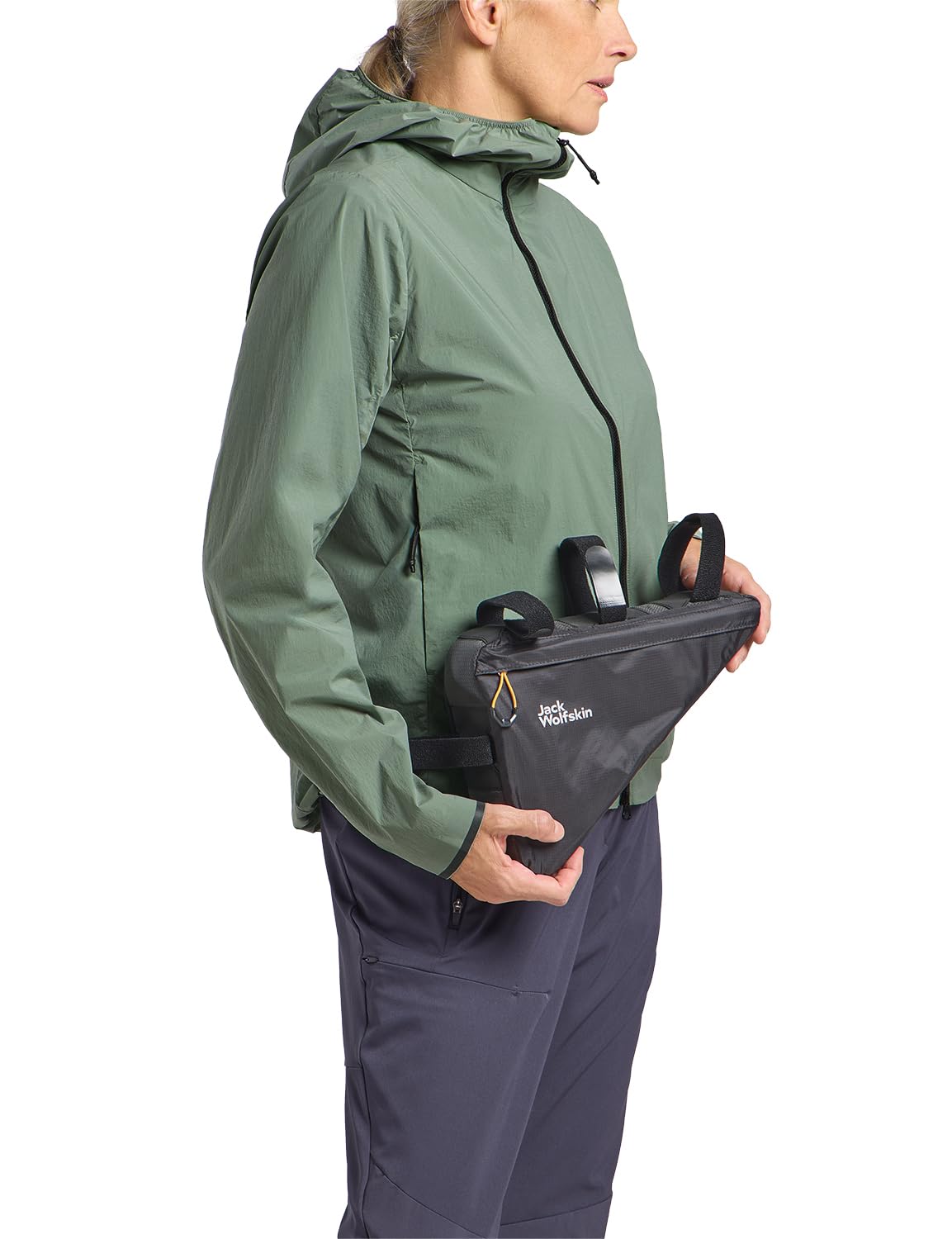 Jack Wolfskin Unisex – torba na ramę Morobbia dla dorosłych, kolor Flash Black, rozmiar uniwersalny