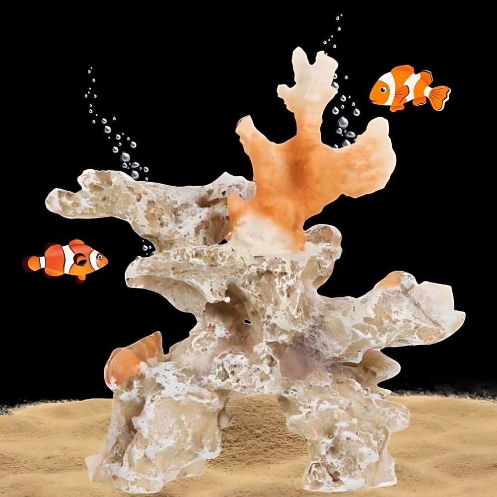 VAYINATO® Fish Tank Corel Ornaments, Artificial Corel Ornament Decoration Ocean Stone Corel Real Underwater by Petzlifeworld (B0D6W8JGFV) Amazon Price History, Amazon Price Tracker