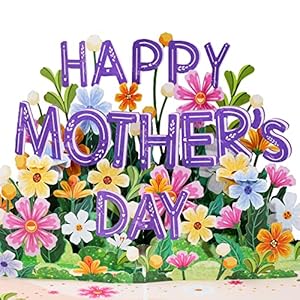 Paperlovefrndly3dhappymothersdaypopupcardhandcrafted100recycledandecofriendly8x6coverwithnotetag Urban Country Home Decor Paper love frndly 3d happy mothers day pop up card handcrafted 100 recycled and eco friendly 8 x 6 cover with note tag urban country home decor