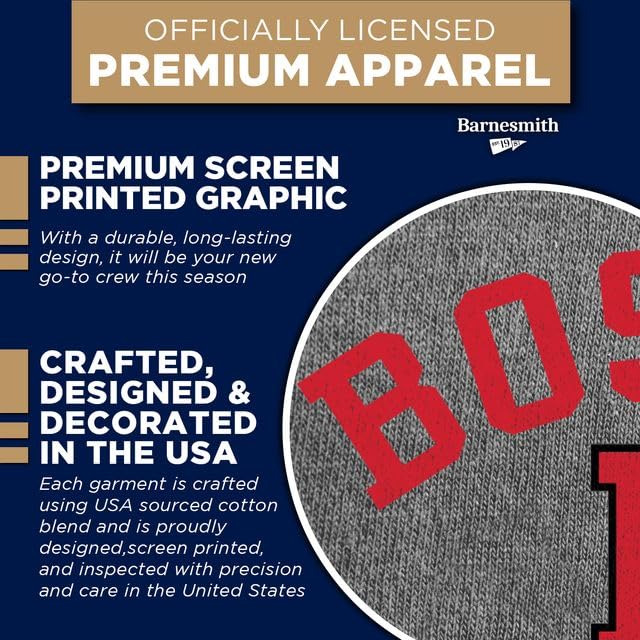 Image of Ivysport Crewneck Sweatshirt for College, Heritage Logo, Color, Adult Unisex