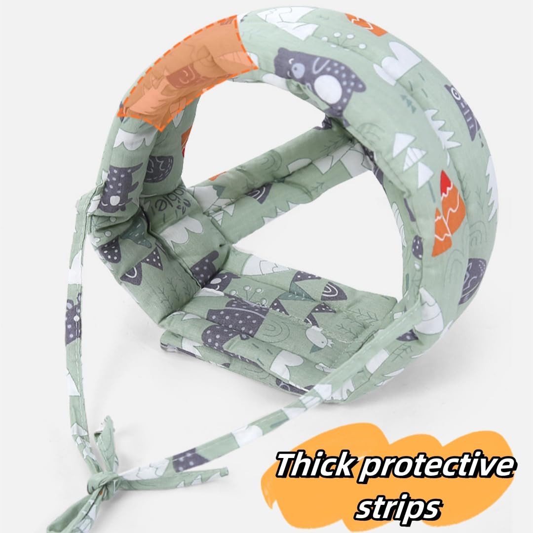 Caschetto Protettivo Per Bambini - Regolabile E Morbido - Per Gattonamento E Primi Passi - 6-20 Mesi - Foto 4