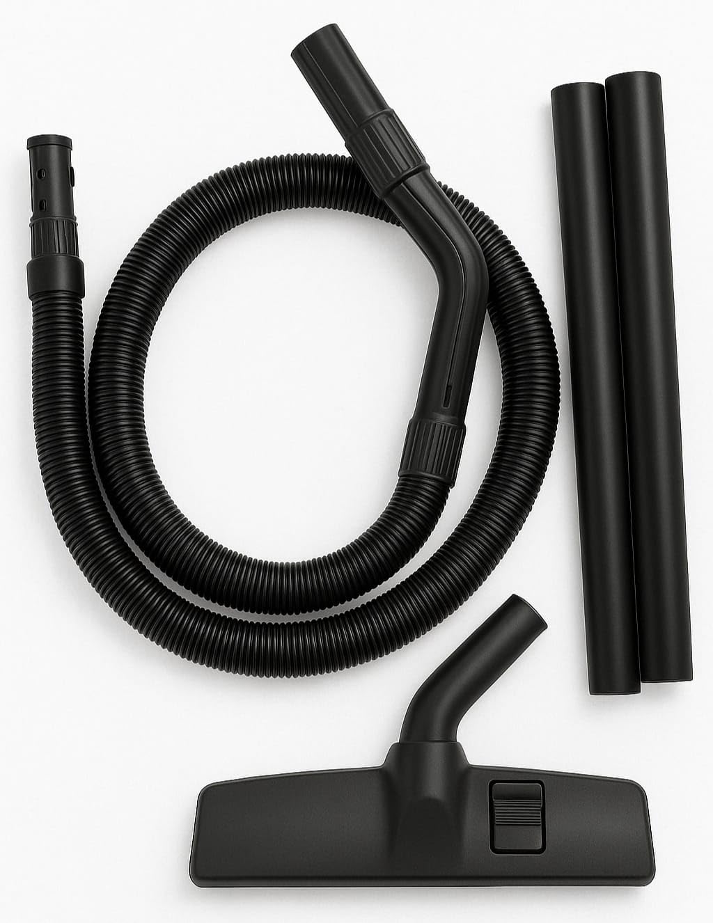 Vacuum Cleaner Pipes, Full-Set-Brush Compatible with Hitachi, 32mm Vacuum Flexible Hose Pipe, Black