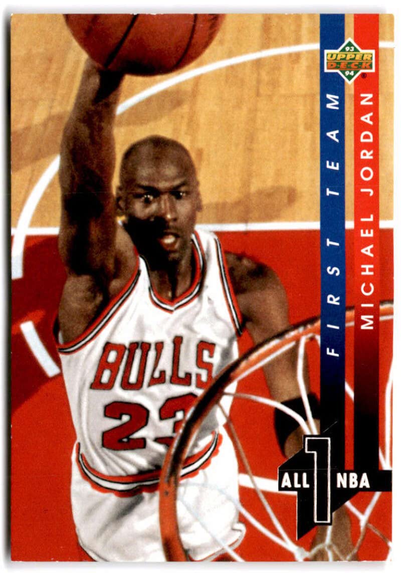 Amazon.com: 1993-94 Upper Deck All-NBA #AN4 MICHAEL JORDAN