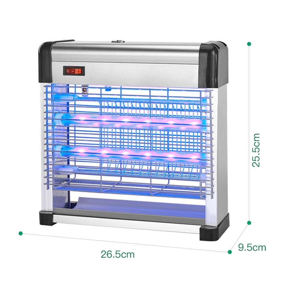 Trappola per zanzare Killer per zanzare a LED da Terra a Parete per Uso Commerciale di consumo Silenzioso Inodore Inodore Non radiativo Killer per Insetti Elettrico Mosche Anti estinzione LED M