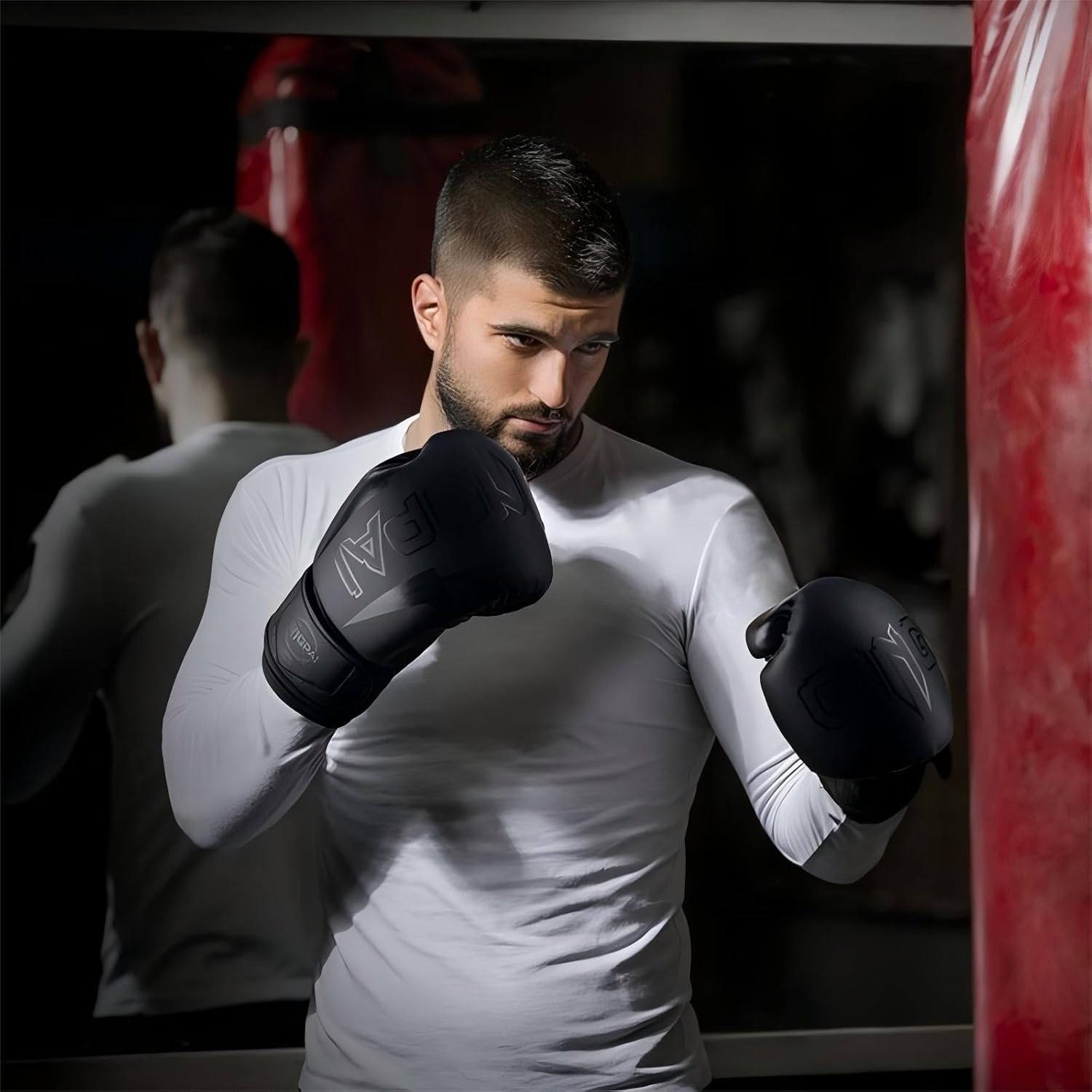 Boxing Gloves ，Pro Boxing Training, Kickboxing Gloves for Men Women Adults, Kids, Multi-Layered Padding, for MMA Fighting,Adult Heavy Punching Bag Gloves,Workout Gloves for Boxing,Muay Thai