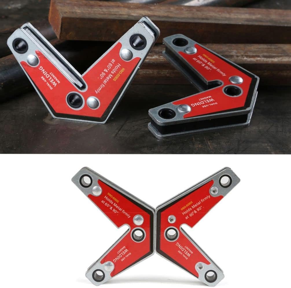 Multi-function Welding Magnet Set, Sturdy Welding Rod Storage Tube, Flexible Magnetic Welding Clamp for Instruments,