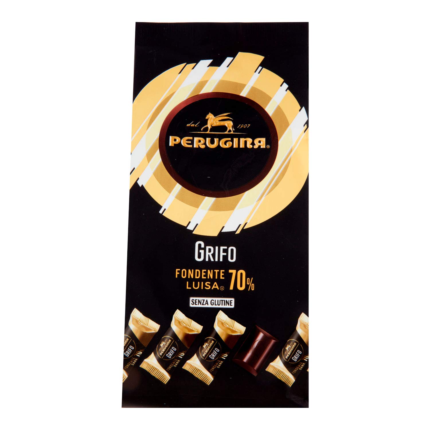 6x Grifo Perugina Fondente Luisa Extra 70% dunkle italian Schokolade kakao 200g