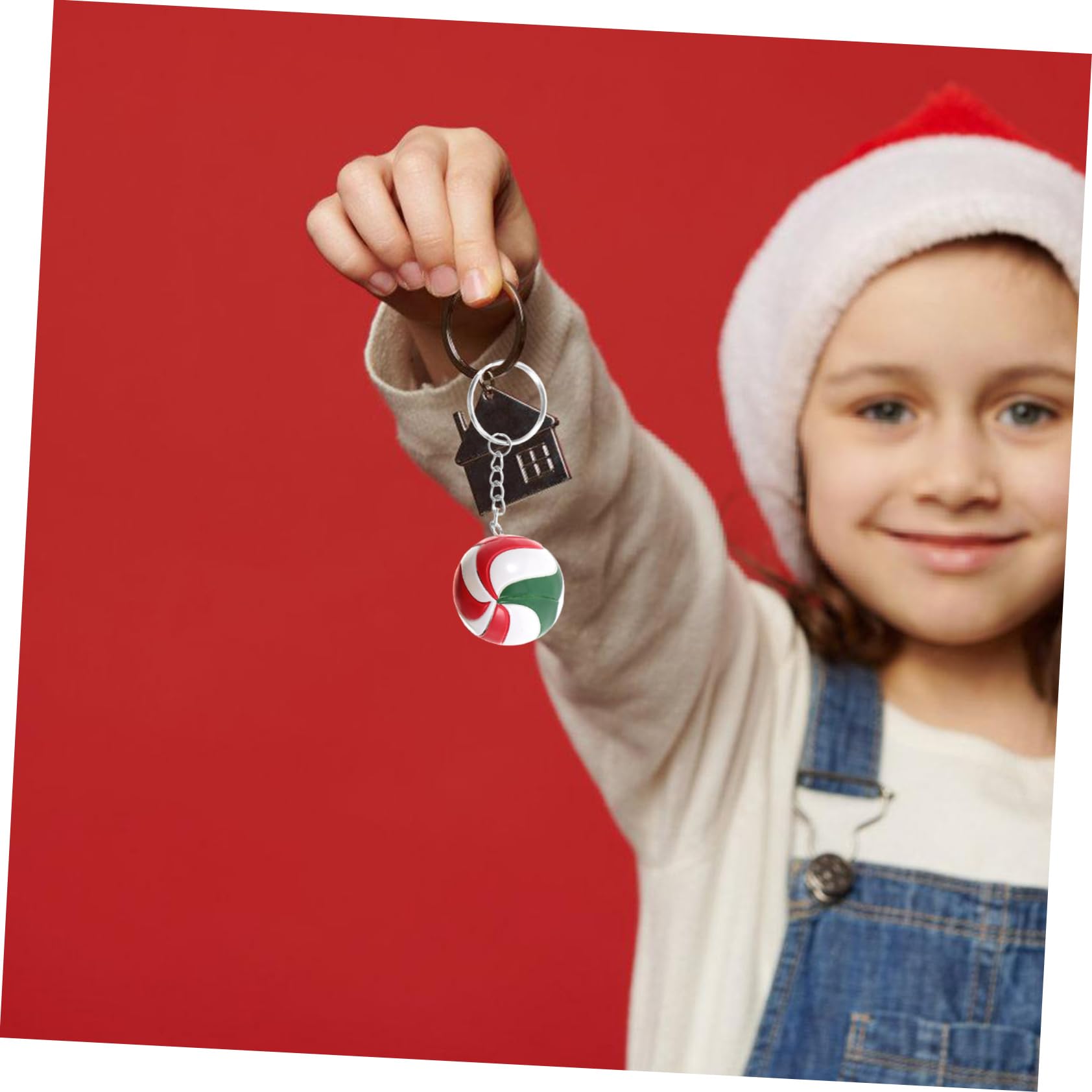 Healeved Portachiavi Pallavolo 3pezzi Porta Chiavi Decorativi in Plastico e Lega, Accessori Portatili per Borse e Premi per Studenti, Design Unico e Funzionale