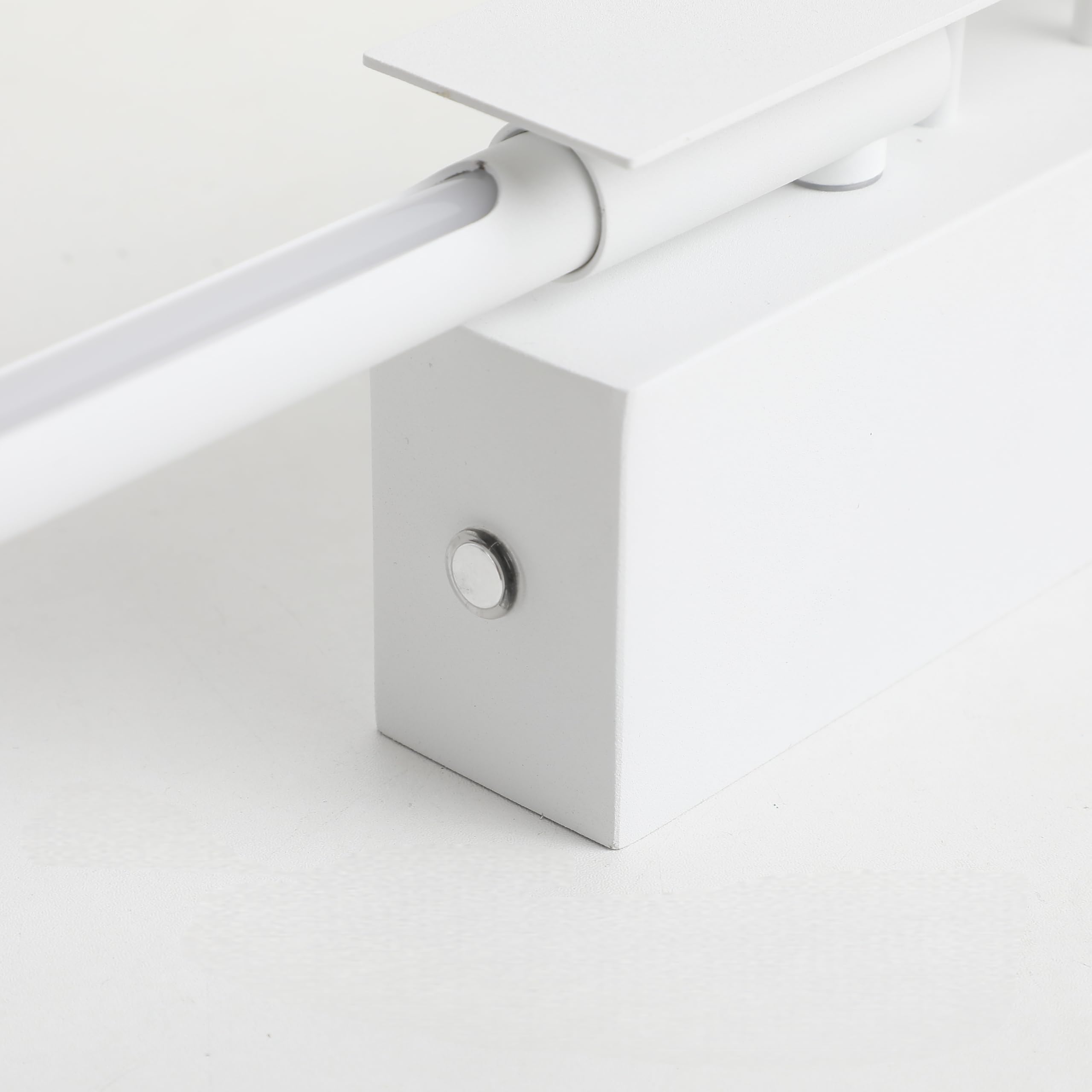 2 Stück 6000mAh Innen-Wandleuchte mit Akku, Weiß, 70CM, 5W, Kabellose Wandlampe mit Fernbedienung mit Timer & Schalter, LED 3000-6000K Dimmbare Touch Wandleuchten für Schlafzimmer und Flur