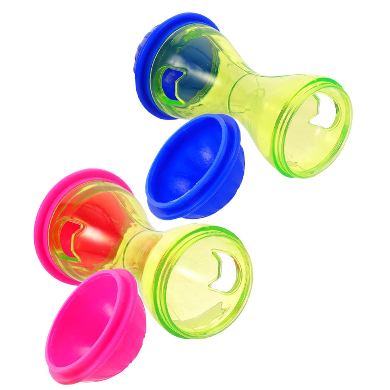 FRCOLOR 8piezas Dispenser De Comida para Mascotas Juguete Interactivo para Perros y Gatos Alimentador Lento y Divertido Diseño Forma De Hueso para Entrenamiento y Inteligente