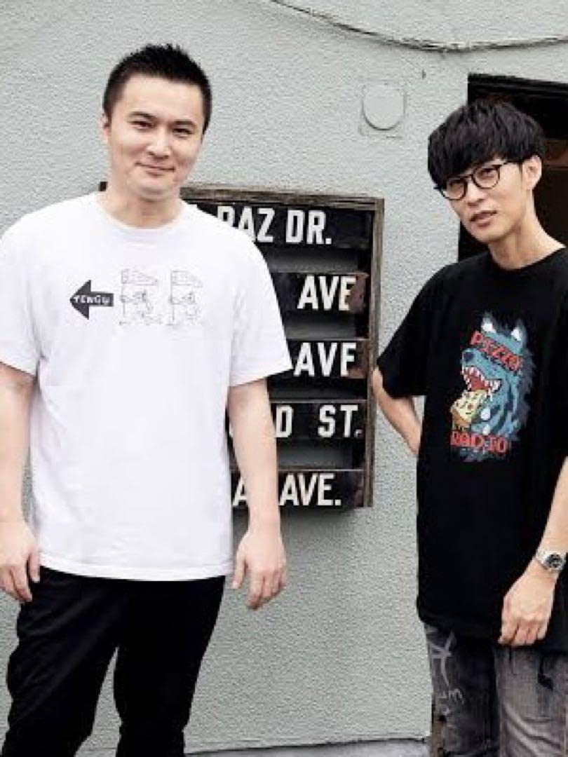 Amazon.co.jp: ピザラジオ Tシャツ 加藤純一 オーイシマサヨシ XL 