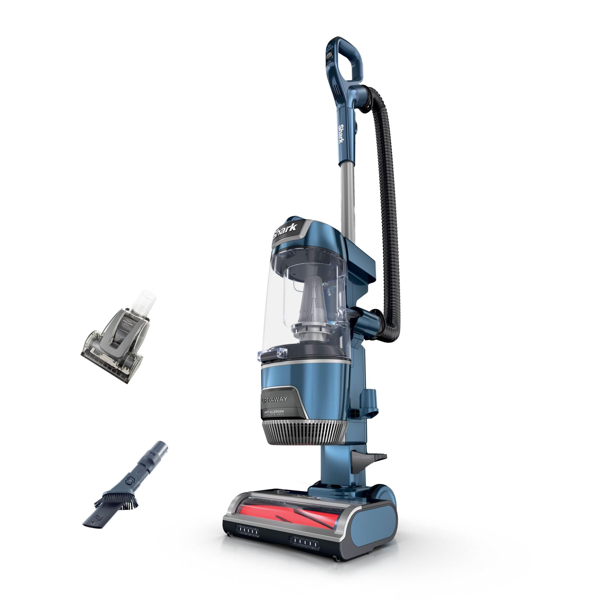 Shark Corded Upright Vacuum Cleaner with Lift-Away Technology, Anti Hair Wrap Plus, Anti-Allergen, Pet, Crevice & Multi-Surface Tools, 8m Cord, LU250UKT