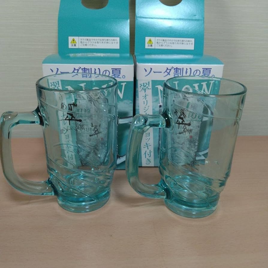 翠オリジナルジョッキ付き 2個セット Amazon.co.jp: 翠ジンソーダ 翠オリジナルジョッキ2つセット