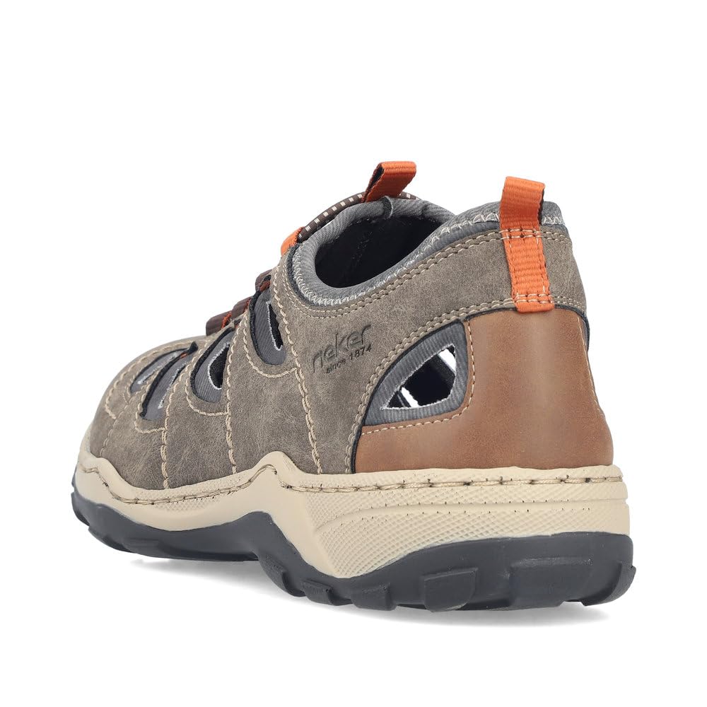 Rieker Herren Slip-On Sneaker 08065, Männer Halbschuhe