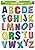 Eureka Color My World Alphabet Window Clings (836071)