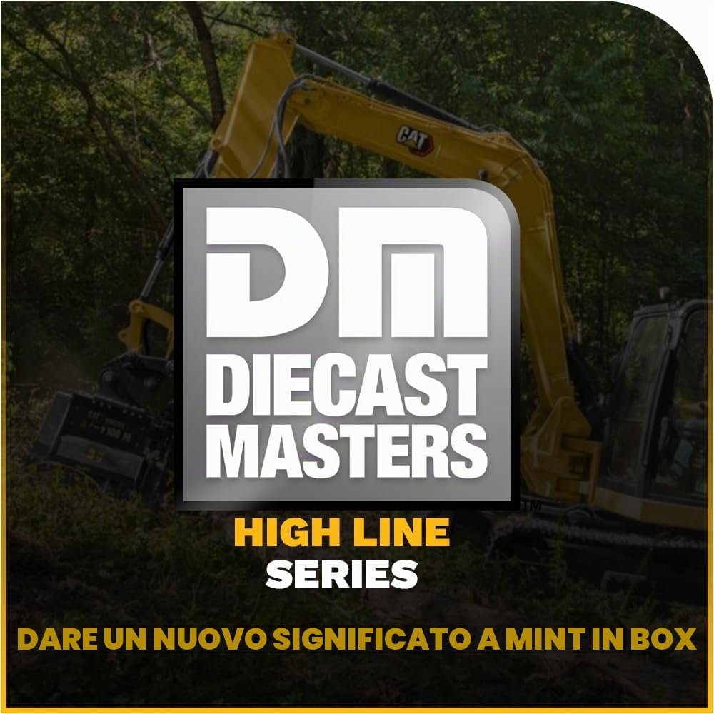 Diecast Masters 85592 - Escavatore Caterpillar 309 CR Mini Hex, Scala 1:50, Circa 11,9 x 4,9 x 5,2 cm, dai 14 Anni in su