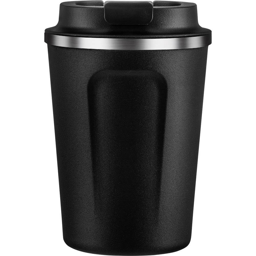 asobu13-ounce Cafe Compact Insulated Travel Mug, black (Bf22bk)