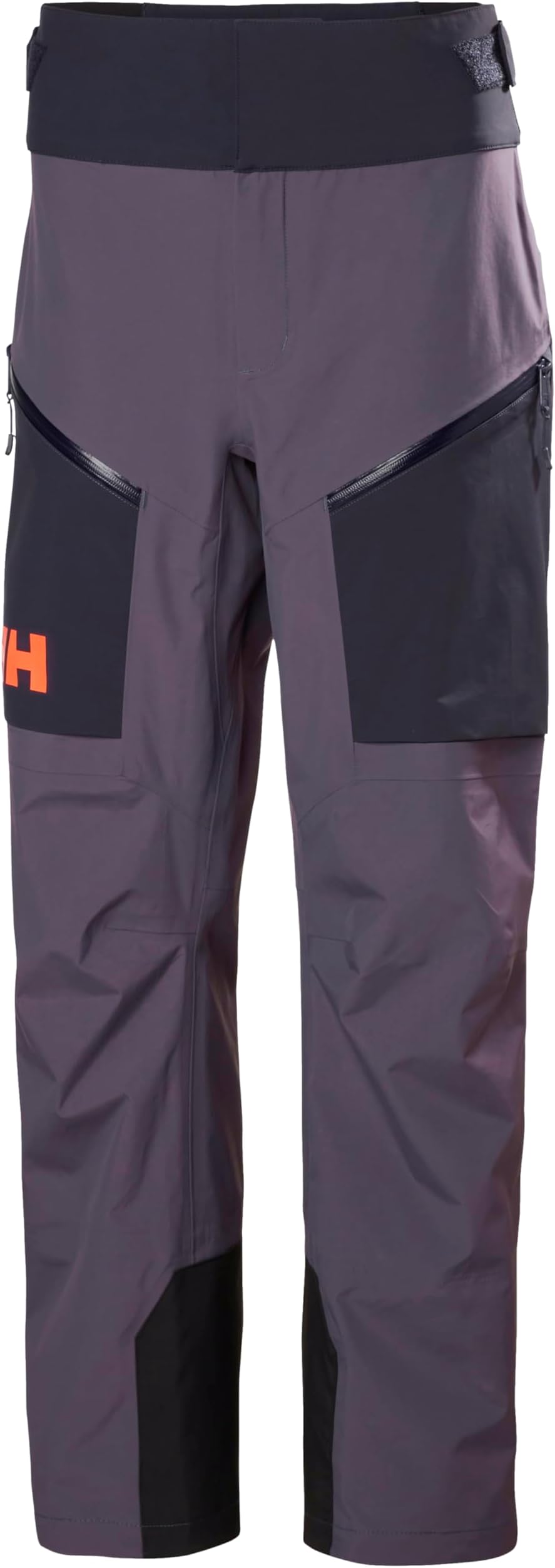 Helly-Hansen Sogn Shell Pant - Women's High Waist Adjustable Snow Pant, Waterproof Skiing Pants with Cargo Pockets