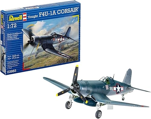 Revell Alemania 03983 Vought F4U-1A Kit de modelo de avión Corsair