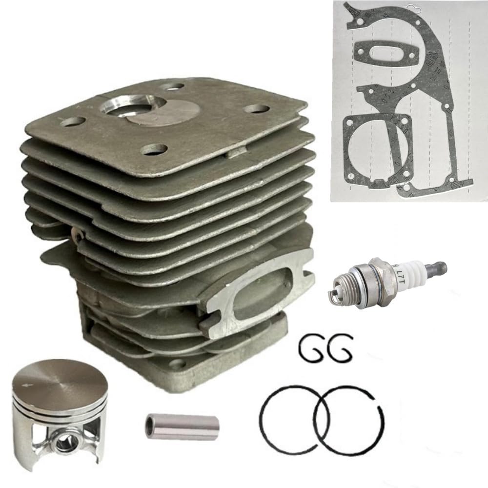 Sptozyg One Color 56Mm Cylinder Piston Gasket Top End Kit For 395 395Xp Chainsaw Husqvarna
