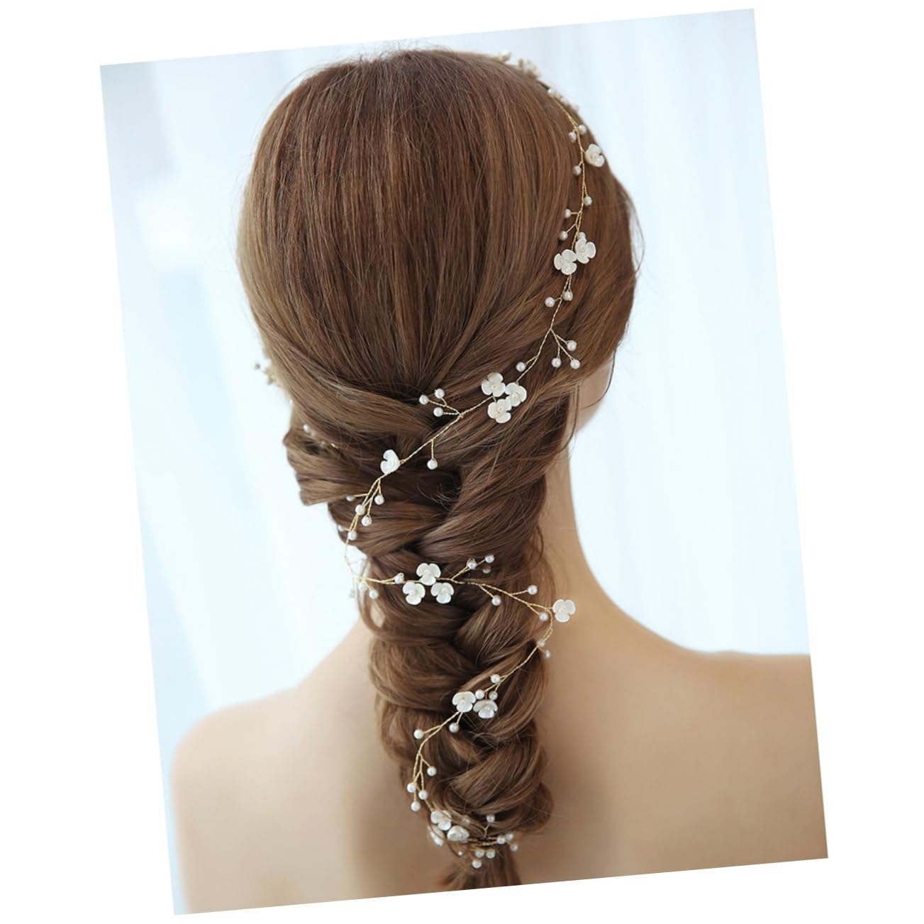 Ipetboom Cintas Para El Cabello Tiara Diademas De Flores Vid De Flores Diadema De Boda Enredadera De Pelo Nupcial Tocados De Novia Diadema De Novia Vid De Boda Accesorios Para El Cabello