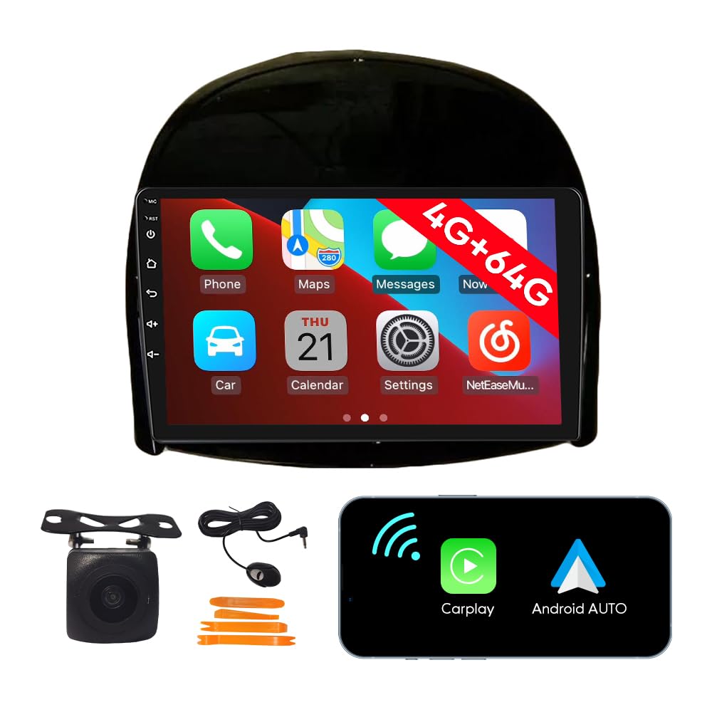 [4G 64G] Android Car Stereo FM Radio Carplay Android Auto 9