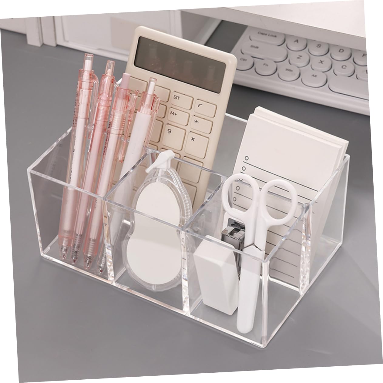 Cabilock 4 Piezas Titular De Cepillo Cosmético Organizador De Maquillaje Organizador Cosmético Perfume Bolígrafo Automático Hacer Cajones Organizadores De Maquillaje Cubierto PD Transparent