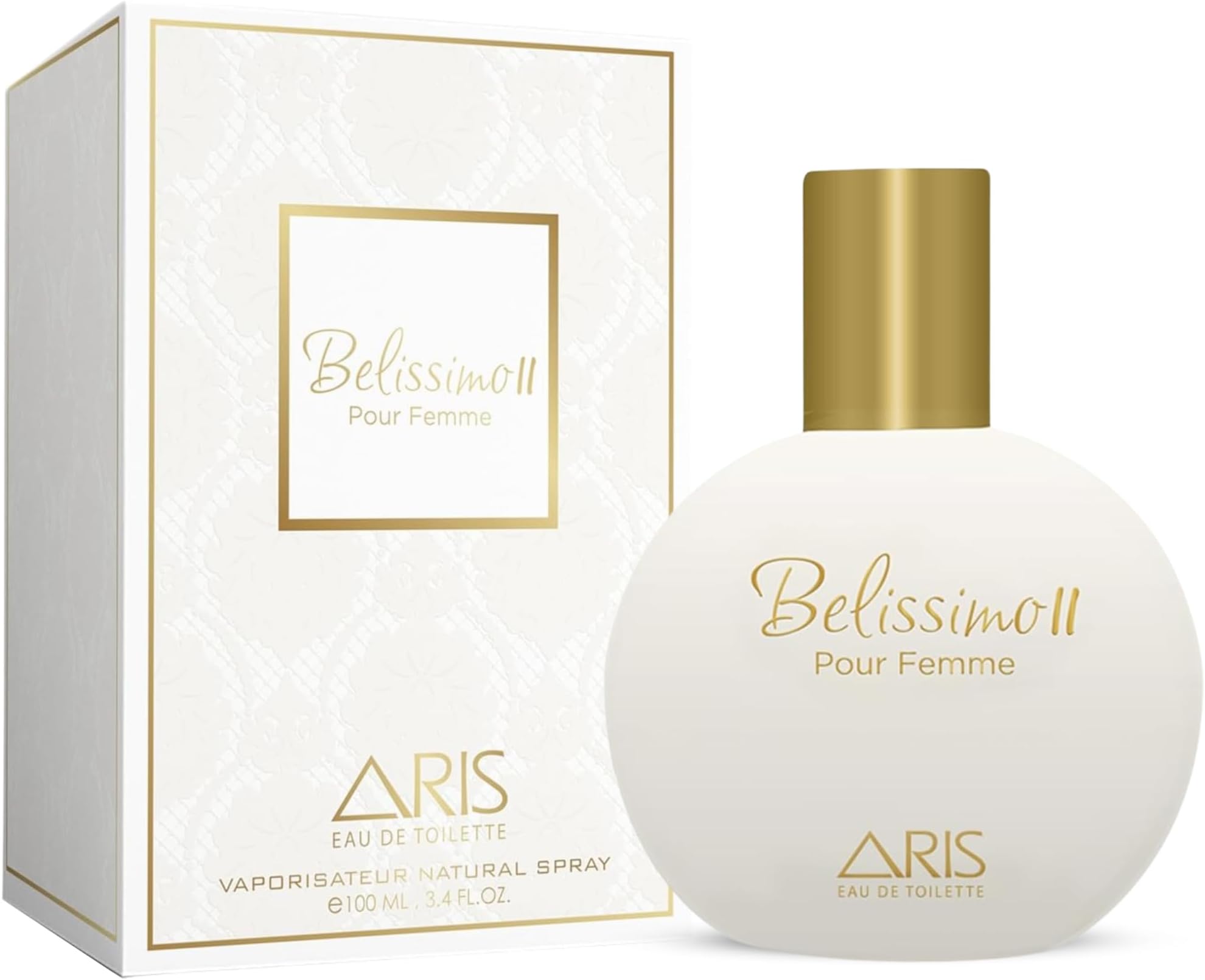 Belissimo-II by ARIS Eau de Parfum for Women – Long-Lasting Fruity and Floral Fragrance – 100ml Perfume Spray – Elegant Women’s Scent Comes with Extra 15ml Sample (Random Scent Included)
