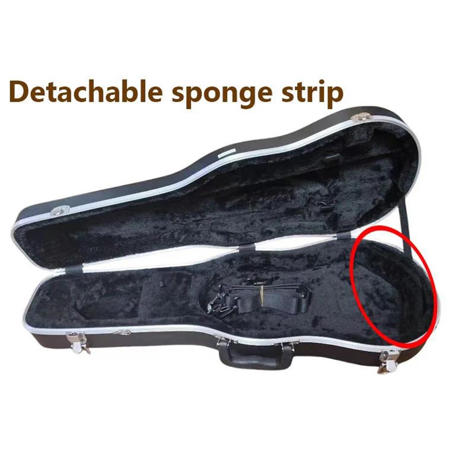 15 15,5 16 16,5 Pulgadas ABS Estuche Para Viola Mochila Ligera Caída Compresiva Y Caja Para Viola Estuche de violín profesional(16 and 16.5)
