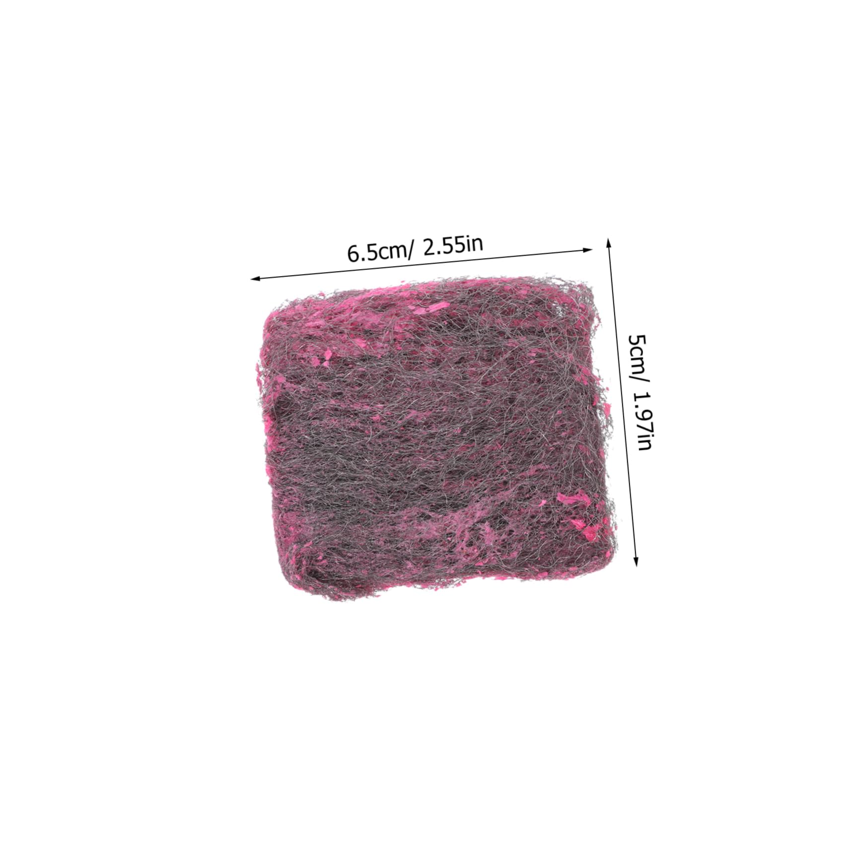 KOMBIUDA Stainless Steel Sponges Set of 10 Sturdy Scouring Pad for Utensil Cleaning and Kitchen Cleaning