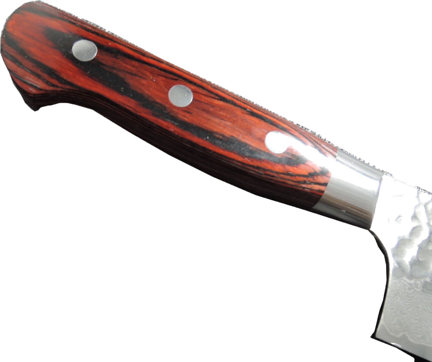 9580　堺孝行 プロの料理人が愛用！槌目ダマスカス 33層 菜切り Amazon | 堺孝行 槌目ダマスカス VG10割込み 33層 菜切り160mm 07393