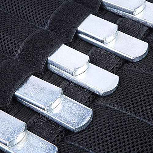 8 piezas placa de acero para chaleco ponderado - accesorios de fitness de fuerza deportiva, antioxidante