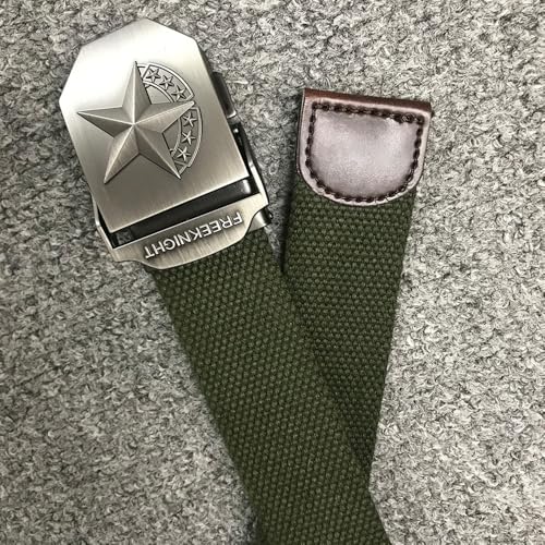 Belt for Men Outdoor Belt Adjustable Belts Woven Canvas Buckle Belts for Men Women2