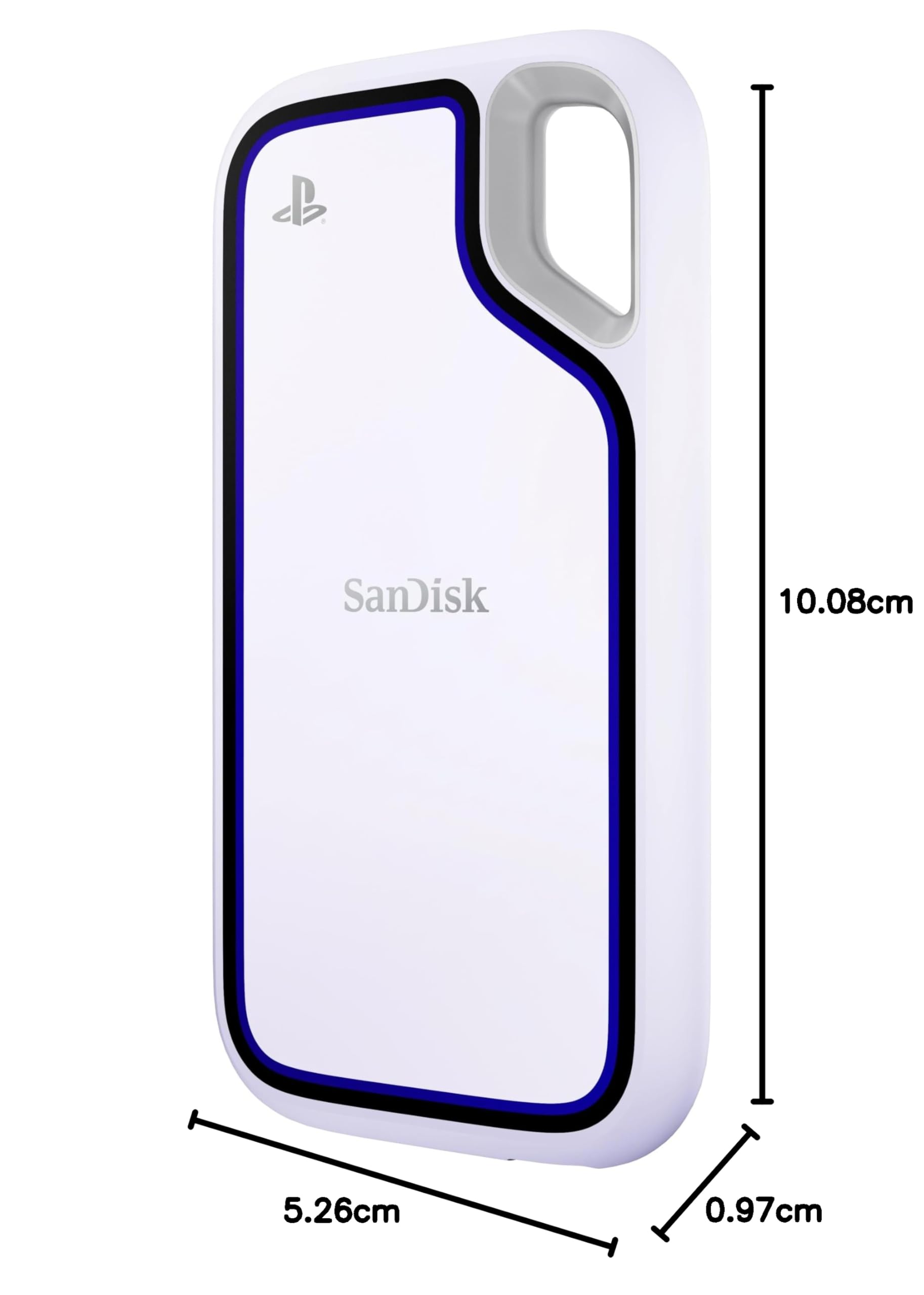 SanDisk Extreme SSD Externo portátil para PlayStation 5 y Ordenador 1TB, Velocidades hasta 1000 MB/s, Resistencia al Agua y al Polvo IP65 y contra caídas de hasta 3 Metros, 1 Mes de Nitro Discord