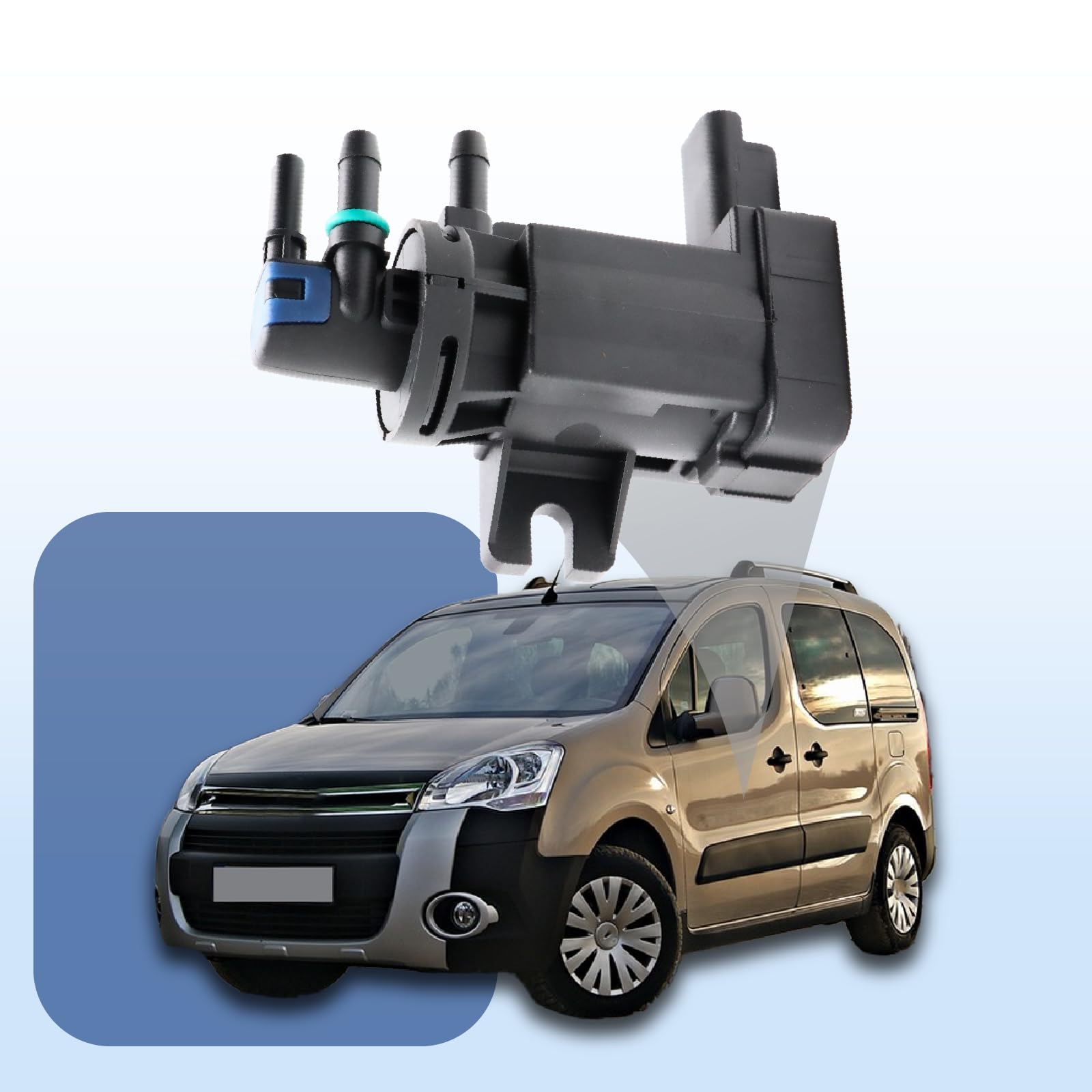 Électrovanne Turbo Boost de Pression 1618QH pour Berlingo C3 C4 C5 C8 208 308 508 1.6 2.0 HDi Fiesta Ecosport 9601887680 9810400480