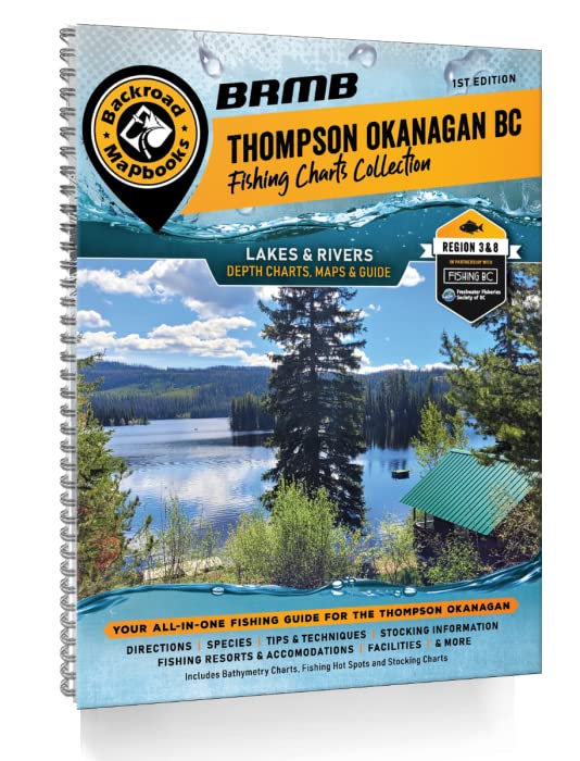 Backroad Fishing Mapbooks: Thompson Okanagan BC - 1st Edition