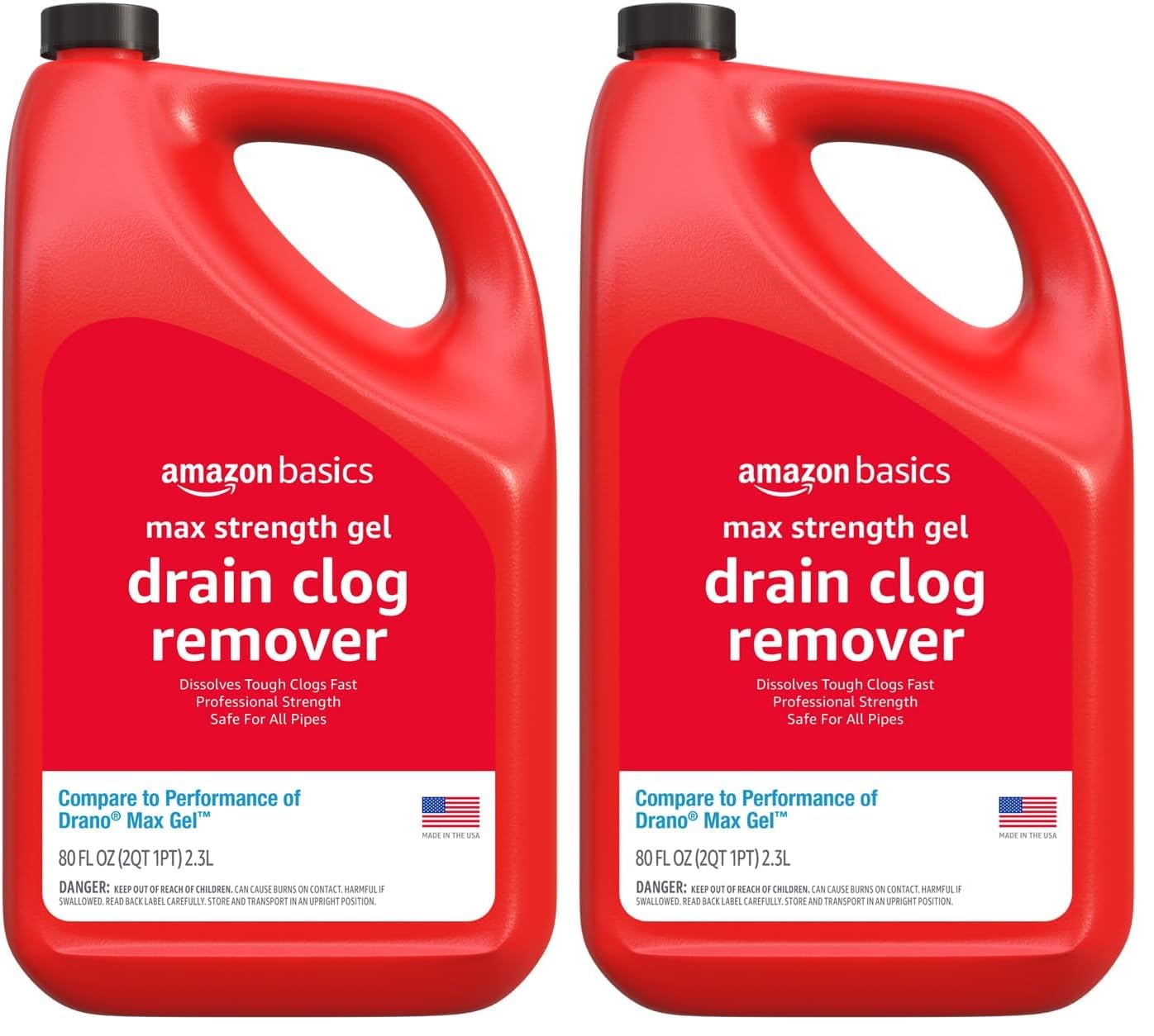 Amazon Basics Max Strength Drain Cleaner Gel