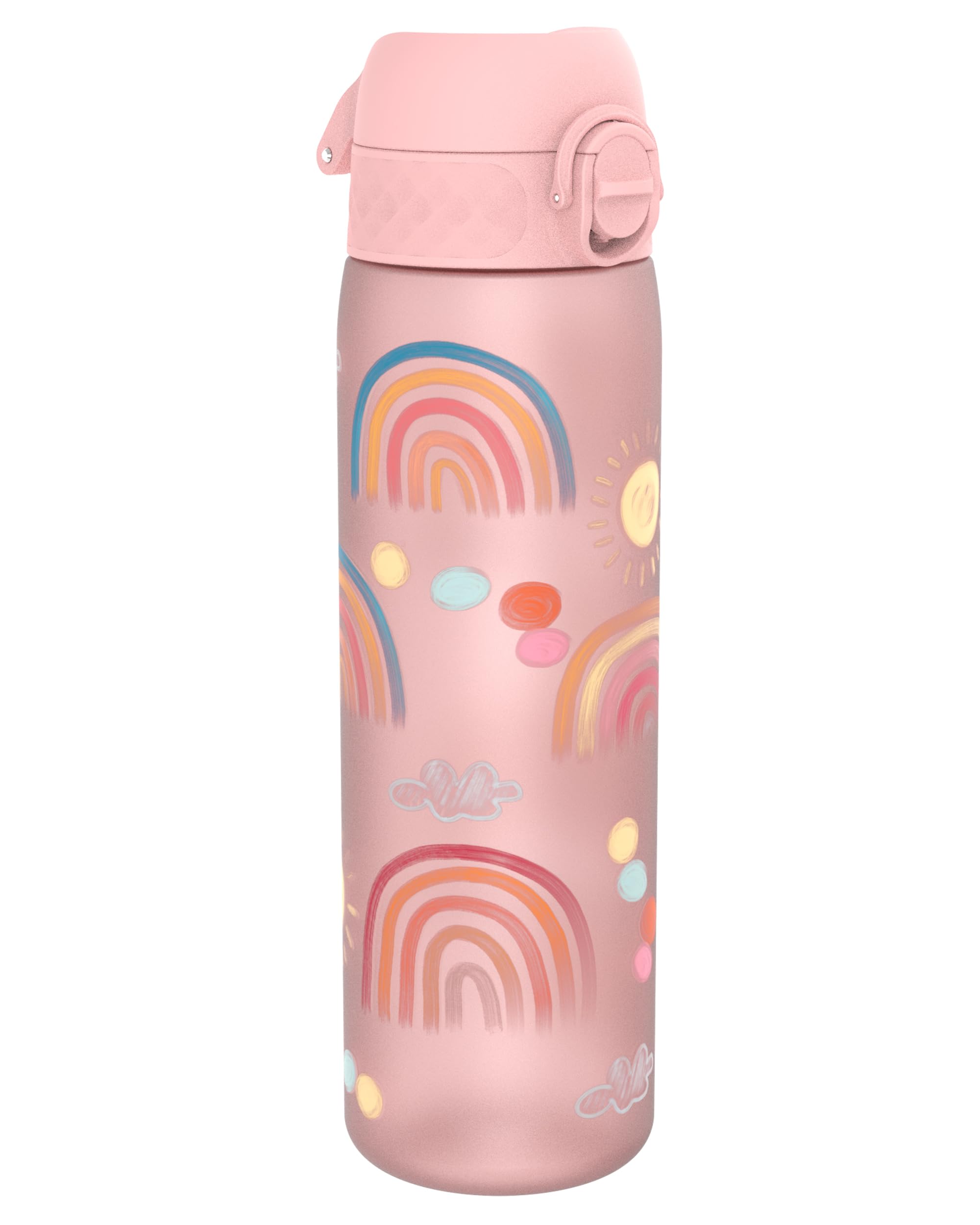 Ion8 - İnce Suluk - Gökkuşağı - 500 ml - Sızdırmaz - BPA İçermeyen