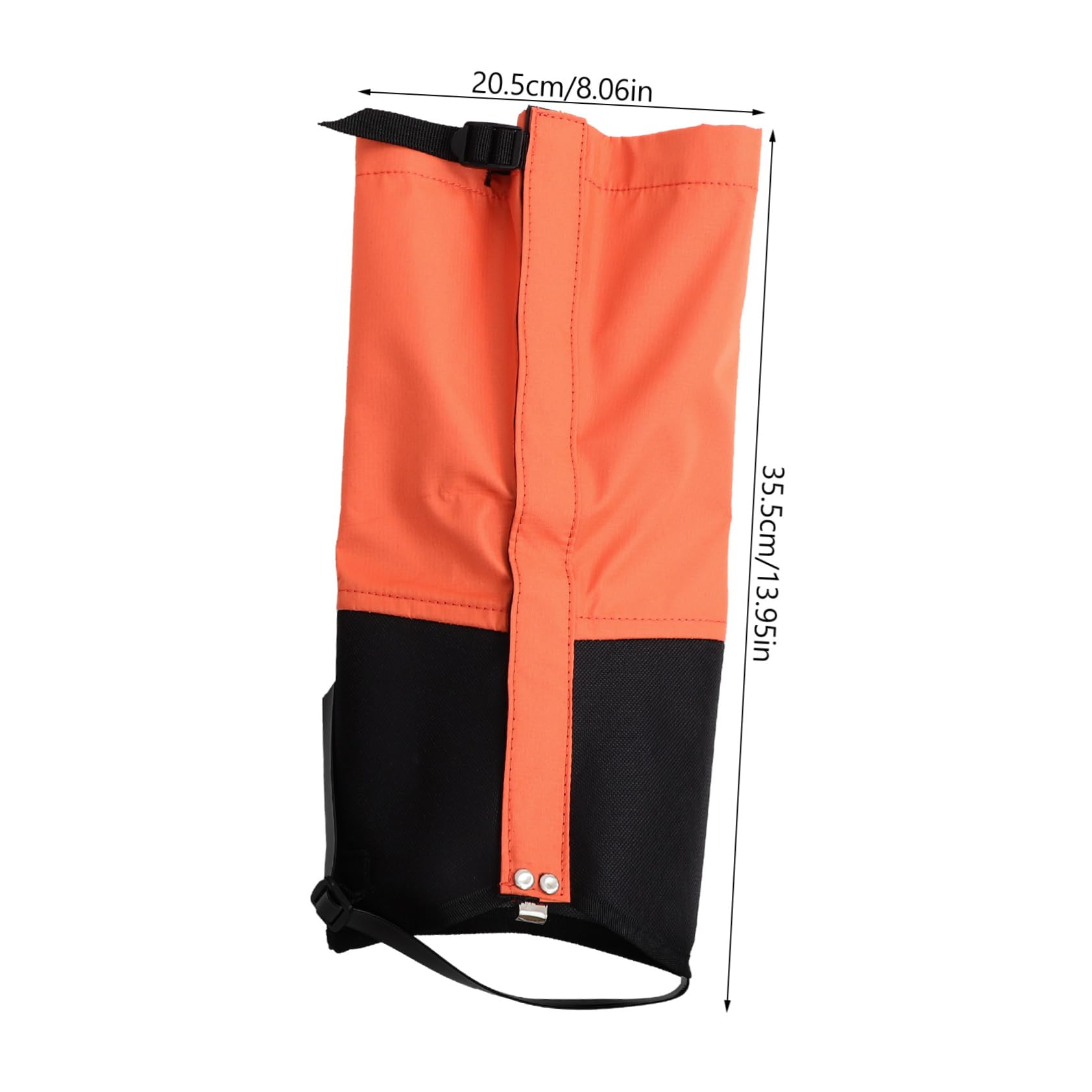 Toyvian Men Windproof Calf Gaiters for Hiking Snow Boot Gaiters Protects Shoes from Water Dirt and Debris Lightweight Flexible Design for Outdoor Adventures for Mountain Climbing and