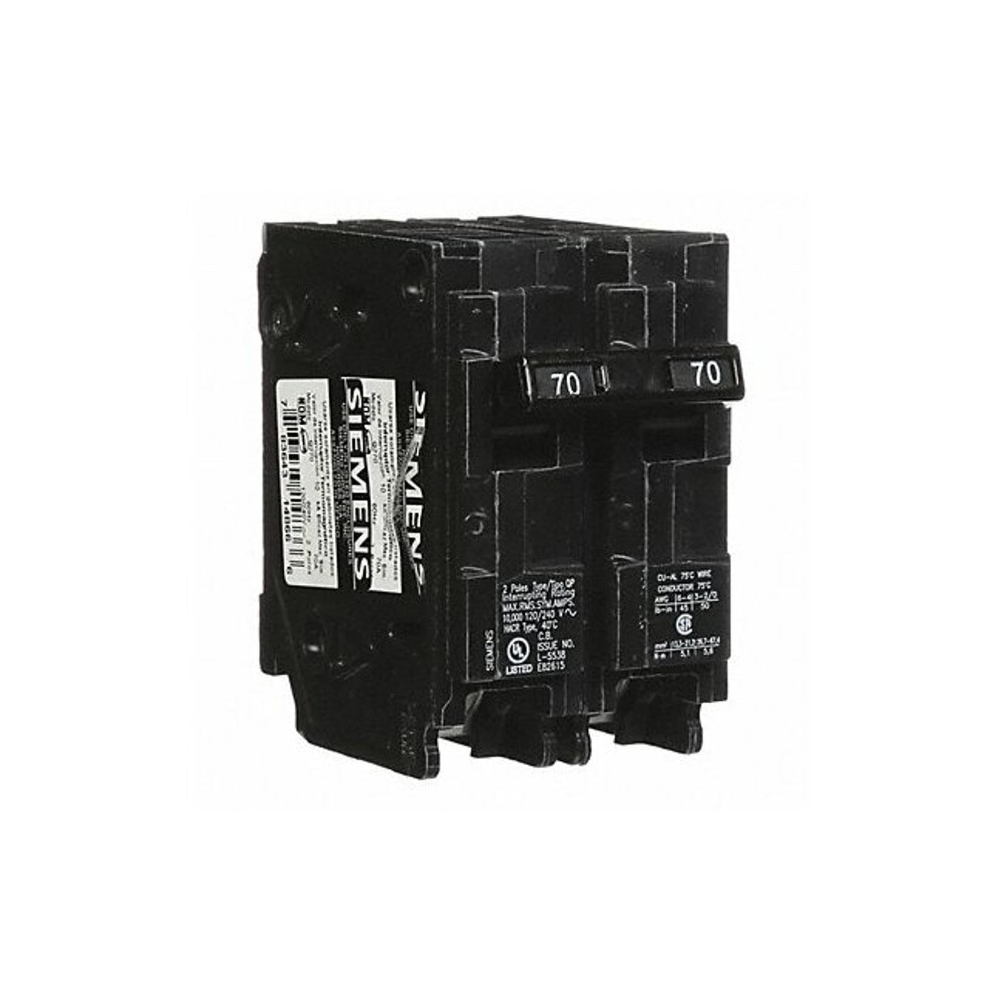 Siemens -HI Q235 35-Amp Double Pole Type QP Circuit Breaker, black — Amazon image 24