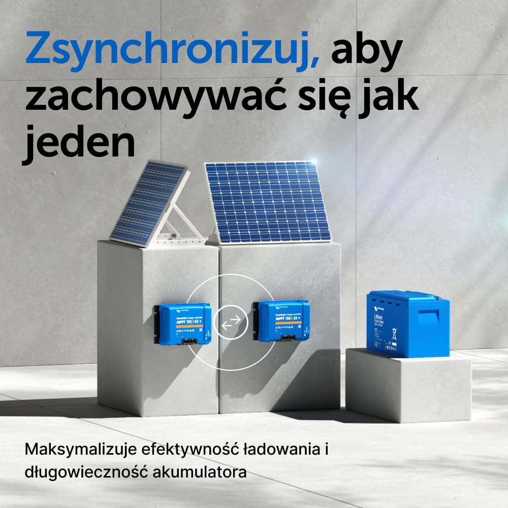 Victron Energy SmartSolar MPPT 150V 35 amp 12/24/36/48-Volt Kontroler Ładowania Słonecznego (Bluetooth)